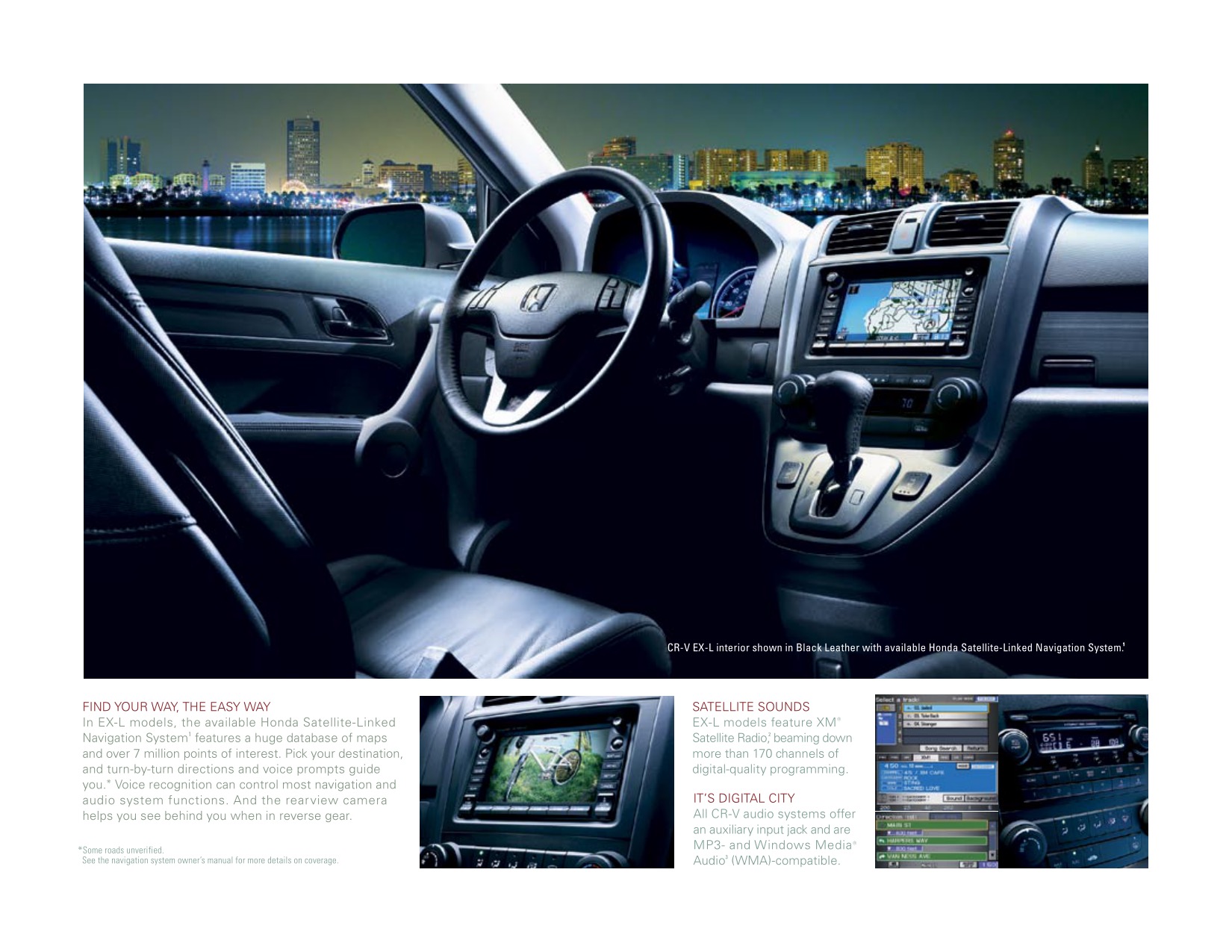 2008 Honda CR-V Brochure Page 6